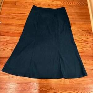 Elementz Green A-Line Skirt Vintage